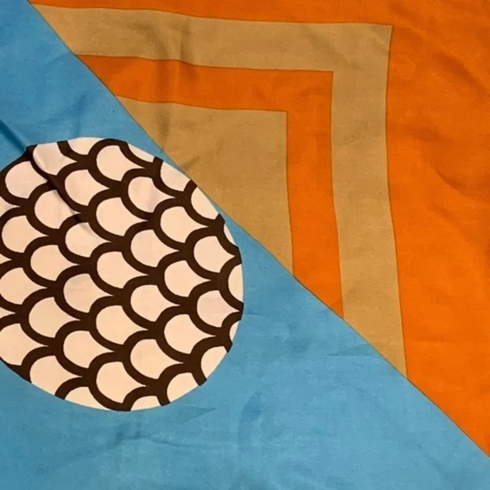 Vintage‎ Sally Gee Silk Scarf
